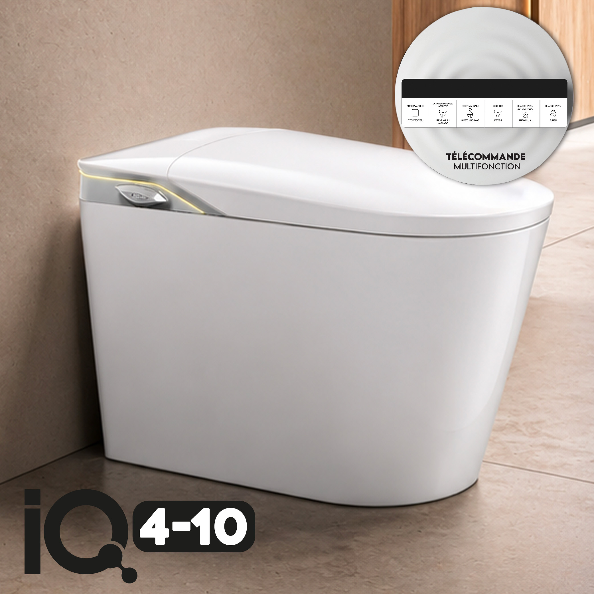 Toilette intelligente iQ4-10
